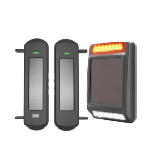 HTZSAFE Solar Wireless Alarm System-800 Meters Wireless Range-100 Meters Sensor Range-Solar Siren & Strobe-DIY Home Security — image 7