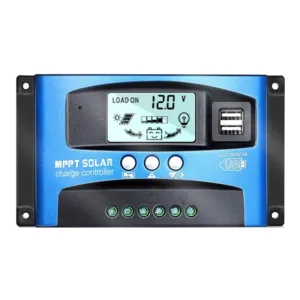 Y&H MPPT Solar Charge Controller 40A 60A 100A with Load/Dual USB /LCD 12V 24V Auto Solar Panel Charger Regulator — image 9