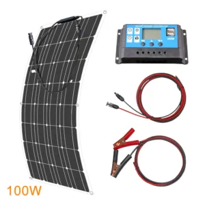 ASUNERGE 12V Flexible Solar Panel 600W 100W 200W 300W 400W 500W Bendable Waterproof Monocrystalline Best Solar Panel China RV — image 13
