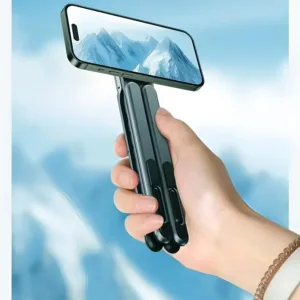 Foldale Magnetic Phone Holder Multi Form Adjustable Desktop Tablet Stand for iPhone 17~12 Tripod Handheld Mount Laptop Bracket — image 11