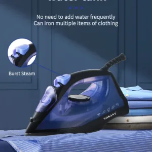 2 in 1Portable hand high voltage electric clothes standing steam iron ABS plastic — image 4