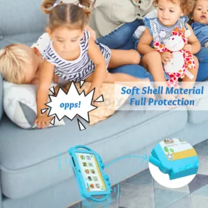 2025 New 7 Inch Kids Tablet with Cartoon Proof Case 5G WiFi Google Learning Education Tablet PC 4GB RAM 64GB ROM 4000mAh — image 4