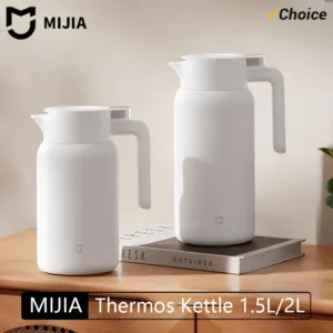 NEW Mijia Thermos Kettle Vacuum Insulated Bottle for Hot/Cold Drinks 1.5/2.0L 60oz Coffee Carafe Hot Water Tea Dispenser