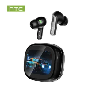 Translate Wireless Earbuds HTC NE46 Heart Rate Monitor LED Touchscreen Noise Reduction Earphone Bluetooth Blood Oxygen Sensor — image 8