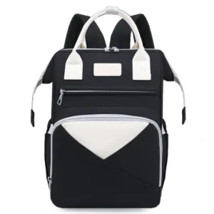 Mommy Diaper Bags Baby Stroller Hanging Bag Mother Large Capacity Nappy Backpacks with Changing Mat Convenient Baby Nursing Bags — image 8