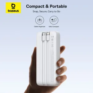 Baseus Power Bank 20000mAh PD 22.5W Fast Charging Phone External Battery Powerbank Charger for Xiaomi Poco iPhone Samsung iPad — image 2