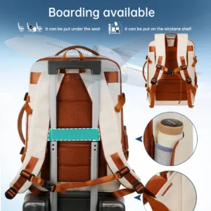 Backpack Unisex New Simple Business Computer Backpack Outdoor Large Capacity Travel Bag Student School Bag Boys — image 2