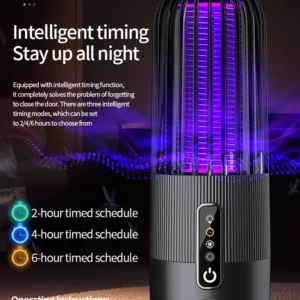 Electric Mosquito Killer Lamp Insect Fly Trap Camping Outdoor Light USB Solar Charging Mosquito Killer Insect Repellent 2025 — image 13
