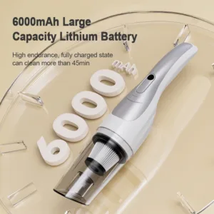 Cordless Wireless Vacuum Cleaner for Home Appliance Brushless Vaccum Cleaner for Car Home Cleaning Vacuum Cleaner — image 4