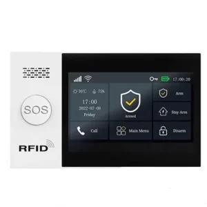 PGST WiFi 4G GSM Alarm System Works with TUYA Smart Life for Home Security with PIR Wireless Solar Siren Works with Aleax — image 17