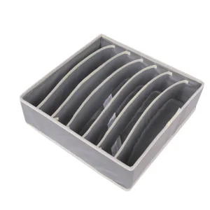 Organizer For Underwear Socks Bra Pants Scarf Tie Storage Box Wardrobe Drawer Organizers Foldable Case For Underwear Organizer — image 16