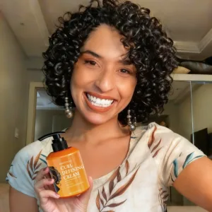 Pack Curly Hair Styling Lotion Set - Wavy Curls Hair Care Hydration Deep Shine Elasticity Curl Cream Hairdresser Invisible Oil — image 2