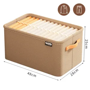 Thicken Clothes Organizer Pants Sweater Storage Cabinets Drawers Organizer Jeans Storage Box Wardrobe Clothes Storage Organizers — image 8
