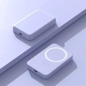 Magnetic 10000mAh Wireless Power Bank PD20W Portable Slim Metal Powerbank 5000mAh External Spare Battery For Xiaomi iPhone 15 — image 8
