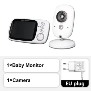 New 3.5'' Video Baby Monitor Night Vision Security Cam 2.4G Mother Kid 2 Way Audio Talk Video Surveillance Cam With Temperature — image 8