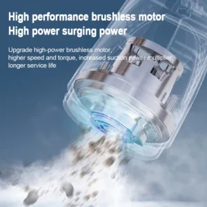 Cordless Wireless Vacuum Cleaner for Home Appliance Brushless Vaccum Cleaner for Car Home Cleaning Vacuum Cleaner — image 3