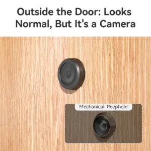IMOU Smart Cat Eye 4.3'' Color Monitor, 5MP Wireless Video Camera, 2.4/5GHz Wi-Fi Intercom Doorbell — image 2