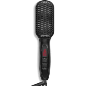 Hair Straightener Brush Comb Electric Hair Brushes Hot Comb Straightener For Hair Anti-scalding Ceramic Beard Straightener Brush — image 7