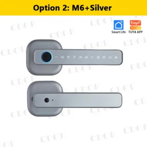 CDOK 2025 New M6 Tuya Bluetooth smart lock, door lock, fingerprint lock, password lock, multiple unlocking methods — image 7