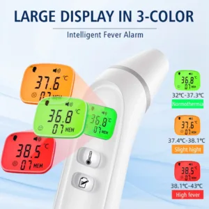 Cofoe 2 IN 1 Ear & Forehead Thermometer ±0.2℃ High precision Body Digital Thermometer Non-contact Infrared Fever Thermometer — image 2