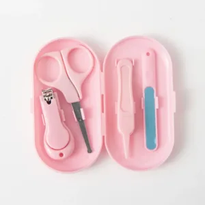4pcs/set Baby Nail Clipper Set Children Kids Nail Cutter Scissors Files Small Nail Trimmer Baby Nails Care Tools Baby Care Items — image 5