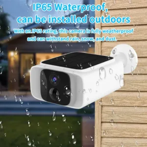 2K Solar Security Camera Wireless Outdoor 2.4/5G WiFi Cameras for Home with Fix Solar Panel Two-Way Talk Waterproof Surveillance — image 6