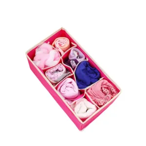 Organizer For Underwear Socks Bra Pants Scarf Tie Storage Box Wardrobe Drawer Organizers Foldable Case For Underwear Organizer — image 14