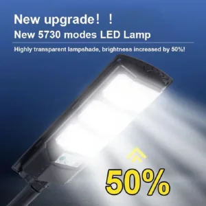 1000000LM Solar Led Light Outdoor 4000W Sunlight Powerful Outdoor Motion Sensor Solar Lamp Garden Street Spotlight Wall Lamp — image 4