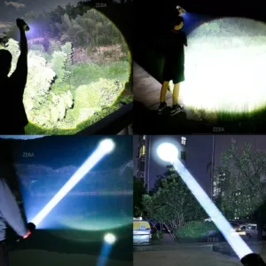 Ultra Powerful Windproof Fire Starting Flashlight Rechargeable High Power Torch Focused Light Source Can Light A Flame Lantern — image 6