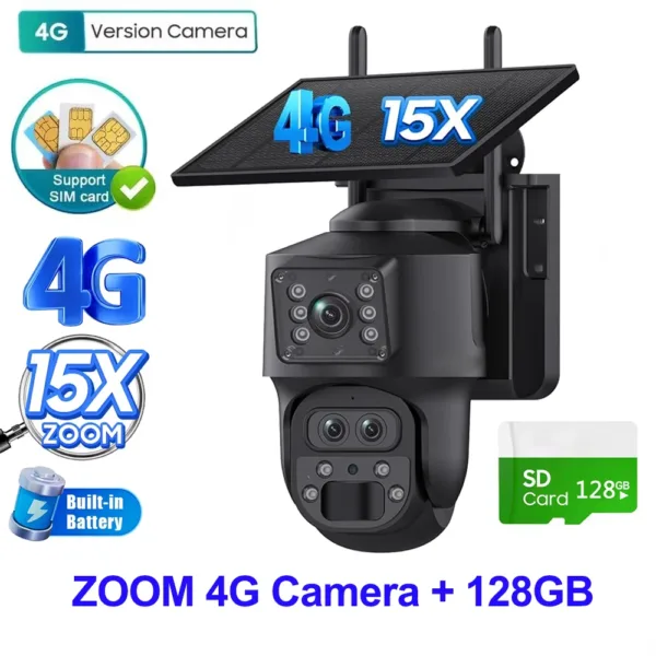 12MP 4G 15X 128GB 1