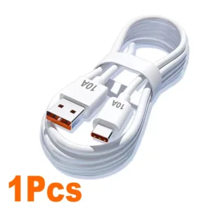 1/2/3Pcs 10A Cable 120W Super Fast Charging USB to Type C Cable For Android Highspeed Data Transfer For Xiaomi Redmi 2M Cable — image 9