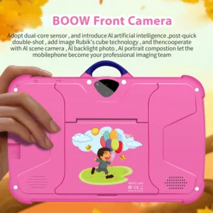 New Cartoon Pattern Kids Tablet 7 Inch Quad Core 4GB RAM 64GB ROM Android Learning Education Games Tablets Children's Gifts — image 5