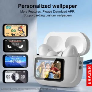 Choice ERAZER Airs Pro Wireless Bluetooth Earphones Touch Screen Headphones HiFi Earbuds ANC Noise Reduction Headsets HD Call — image 3
