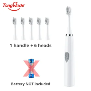 Tongwode Electric Toothbrush for Adults Soft Bristle Portable Battery E802 Endurance IPX6 Waterproof Intelligent Effective — image 11