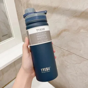 Tyeso 530/750ML Thermos Bottle Stainless Steel Vacuum Flask Travel Cup Insulated Water Bottle Sport Thermal Mug Hot Cold Mug — image 12