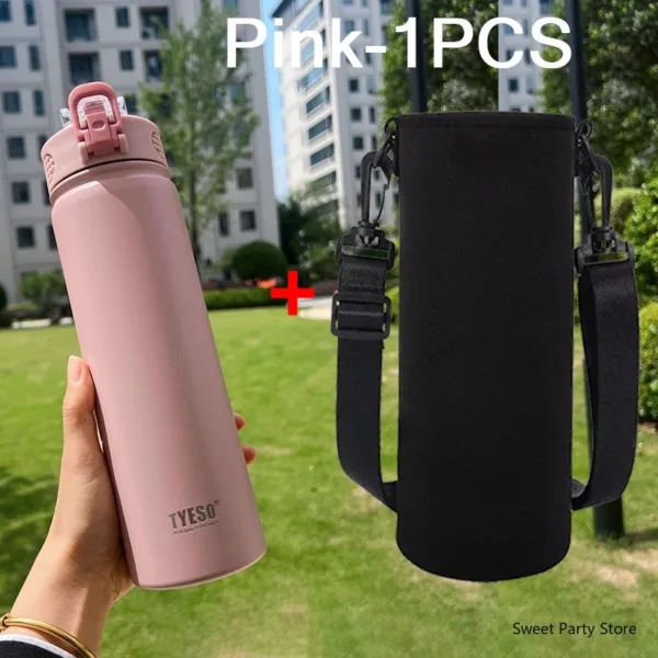 Pink With Cup Bag