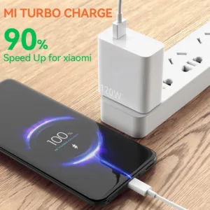 Original Xiaomi 6A 120W USB C-type ultra fast charging cable Xiaomi Mi 13 12 Pro Realme POCO 12 Turbo fast charging data cable — image 2