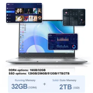 2025 New Intel Laptop Computer 14.1 inch FHD Gaming Laptops Windows 11 SSD 2TB DDR4 16/32GB PC Notebook 1920*1080 Display Office — image 4