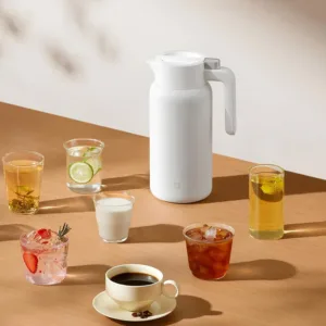 MIJIA Insulated Kettle 1.5L/2L,316L Stainless Steel,Easy Cleaning,Long-lasting Temperature Control Lock Thermos Kettles — image 3