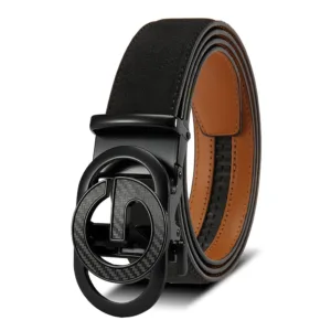 Men Leather Belt Automatic Buckle High Quality Male Leather Strap Luxury Jeans for Men Men Accessori — image 15