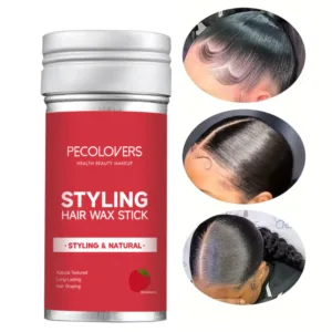1PC Hair Wax Stick & Styling Wax for Smooth Wigs ,Slick Stick for Hair, Non-greasy Styling Hair Pomade Stick for Flyaways Edge