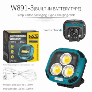 Powerful LED Flashlight Power Bank USB Rechargeable Torch Light Strong Magnetic Adsorptio High Power Flashlight Lantern — image 12