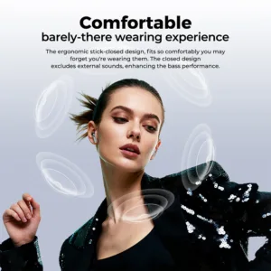 Translate Wireless Earbuds HTC NE46 Heart Rate Monitor LED Touchscreen Noise Reduction Earphone Bluetooth Blood Oxygen Sensor — image 6