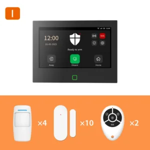 Staniot Original 7inch 4G WiFi Security Alarm Protection Kit Built-in 5000mAh Battery Alexa Wireless Smart Home Alarm System — image 8