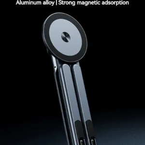 Foldable Magnetic Laptop Stand Aluminum Alloy Portable Adjustable Stand Heat Dissipation Holder Supports Phone Tablet Notebook — image 8