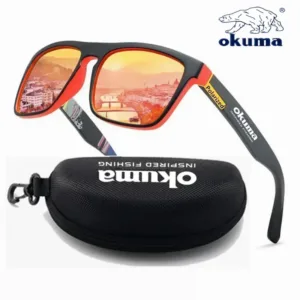 Okuma Polarized Sunglasses UV400 for Men and Women Outdoor Hunting, Fishing, Driving Bicycles, Sunglasses Optional Box — image 8