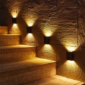 1~8PCs Wall Solar Light Waterproof Garden Solar LED Light for Outdoor Lighting Street Lamp Home Balcony Porch Yard Decoration — image 2