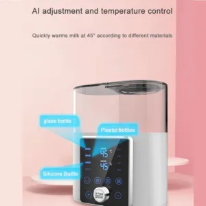 Multi function Baby Bottle Warmer Heater Sterilizer 8-in-1 Fast Milk Warmer with Timer Breast Milk or Formula Fits 2 Bottles — image 5