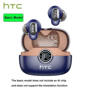 HTC NE79 Real Time Translation Bluetooth Earbuds Noise Reduction HD Call HiFi Music Headphones Mic For Cross-country Travelers — image 10