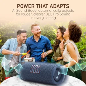JBL Flip 7 Portable Bluetooth Speaker Waterproof Drop Proof AI Boost Sound 16H Playtime PushLock Interchangeable Accessories — image 5